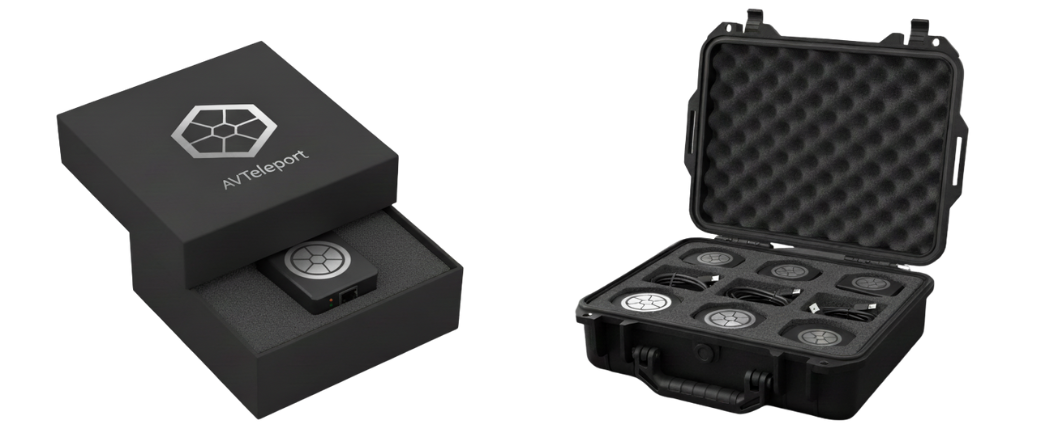 AVteleport gateway boxed and ready to ship